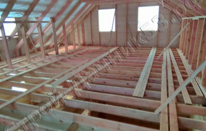 4 Брусовой дом К-31, 10×7.5, 132 м², Рязанская область, Рязанский район,  Деревня Ивкино (2)